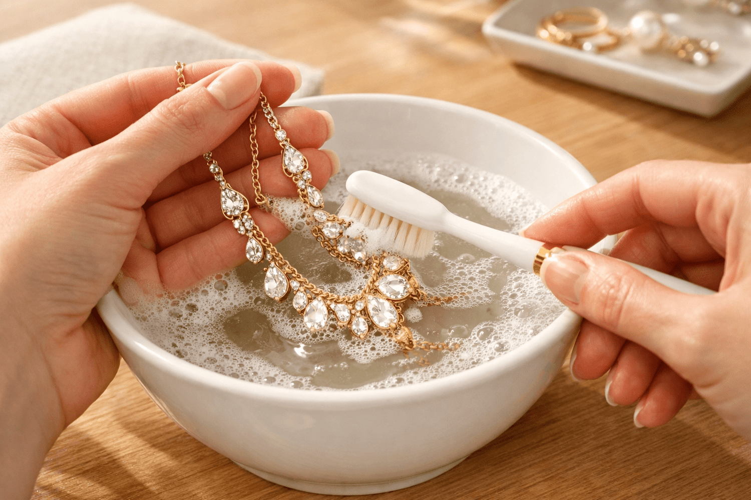 Comment nettoyer un collier en or ? Le guide complet pour un éclat éternel ! - La Boutique Du Collier