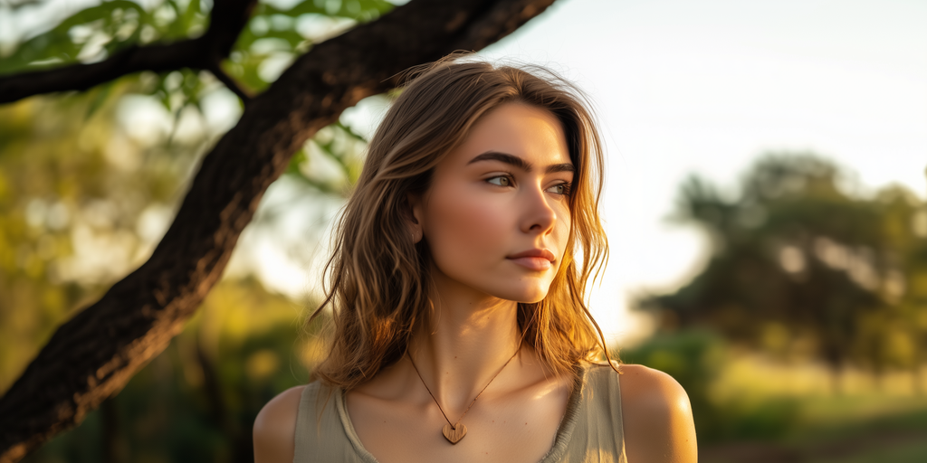 Collier Bois Femme