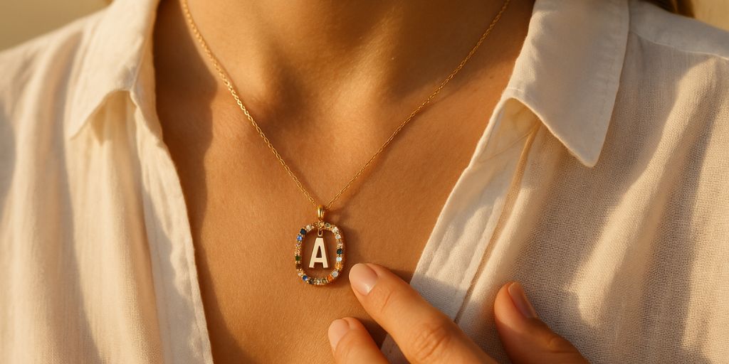 Colliers Initiales pour Femme