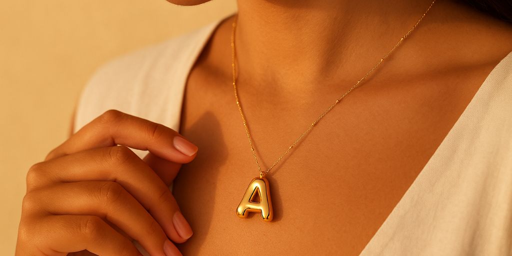 Colliers Lettre pour Femme