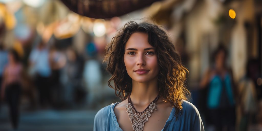 Collier Macramé Femme