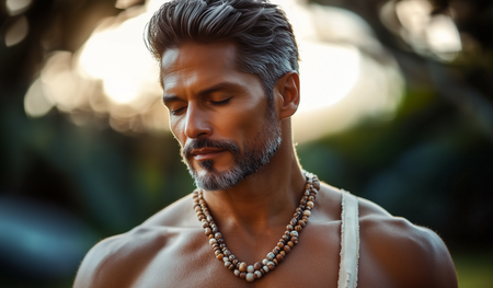 Collier Mala Homme