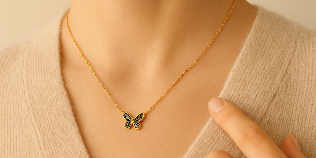 Colliers Papillon pour Femme