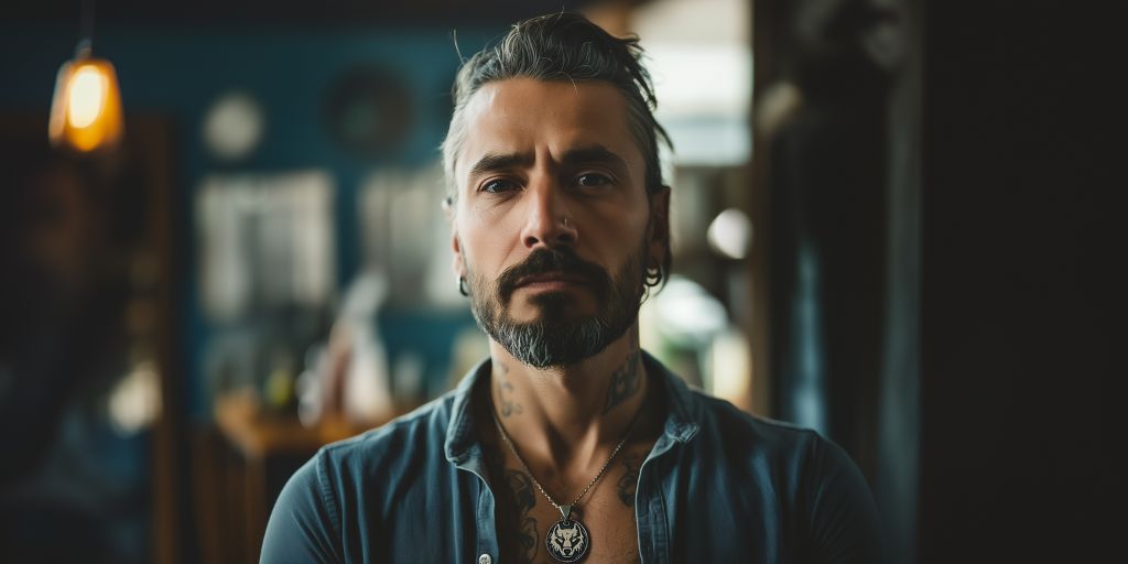 Collier Pendentif Homme