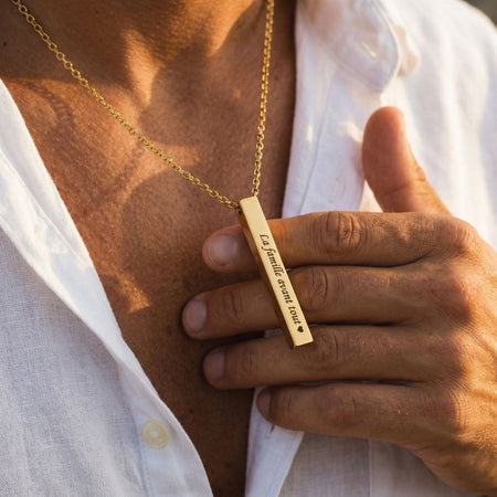 Collier personnalisé Homme