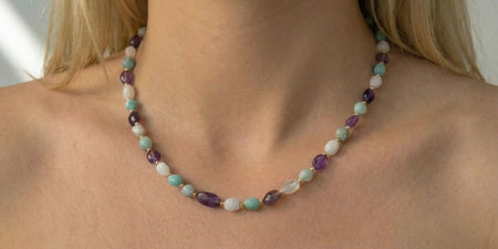 Collier Pierre de Lune Femme