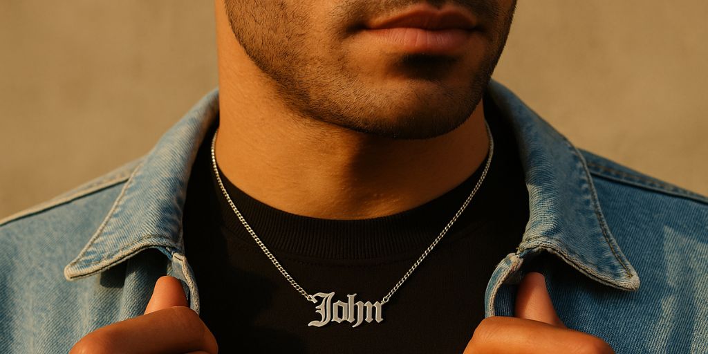 Colliers Prénom pour Homme