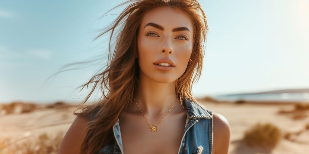 Collier Soleil Femme