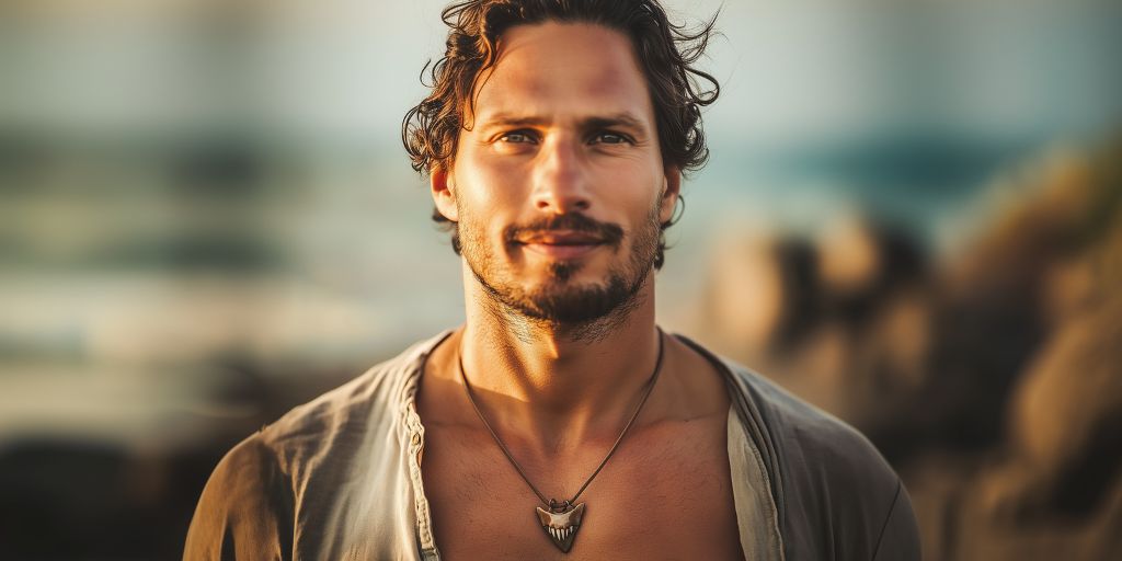 Collier Surfeur Homme