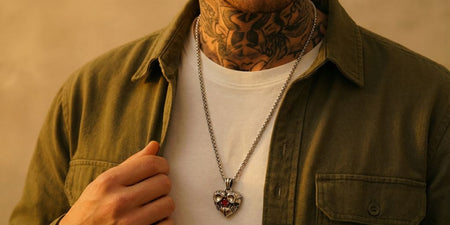 Collier Tête de Mort Homme