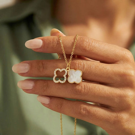 Collier trèfle