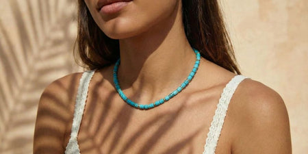Collier Turquoise Femme