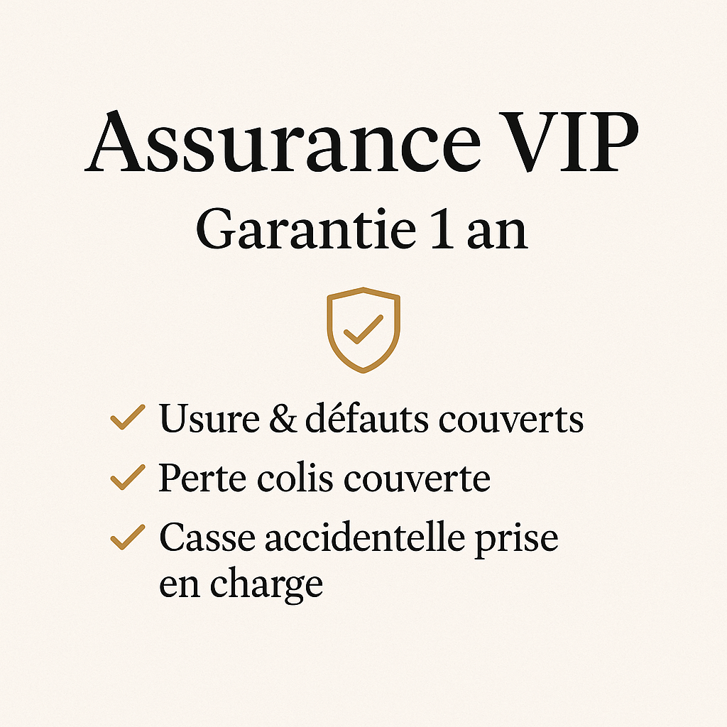 Assurance VIP - Garantie 1 an