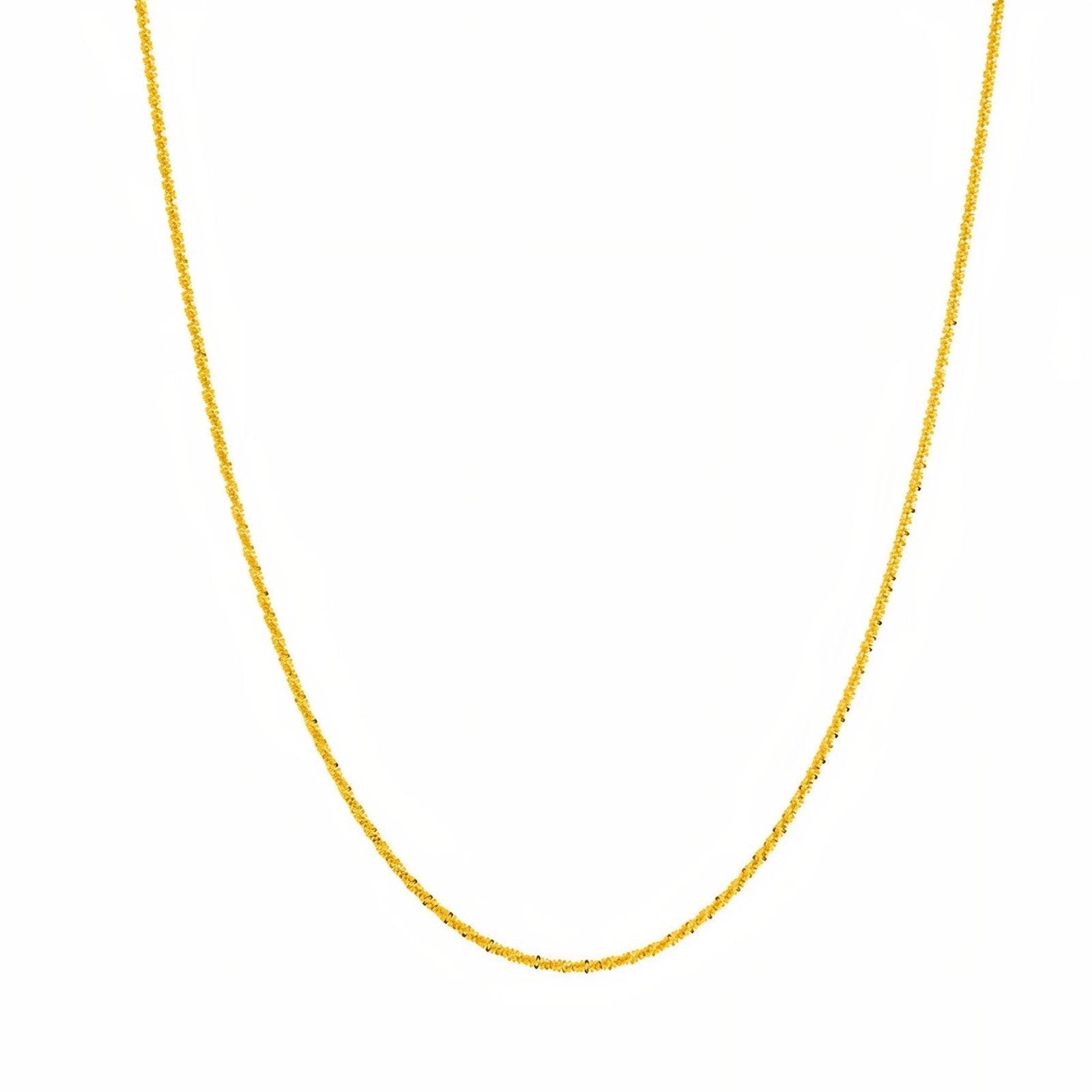 Chaine fine facettée, argent massif S925, éclat discret et chic, modèle Alondra