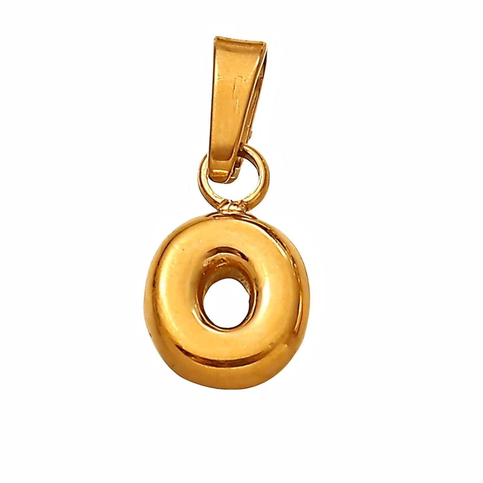 Collier initiale, acier inoxydable, pendentif lettre plaqué or, modèle Nina