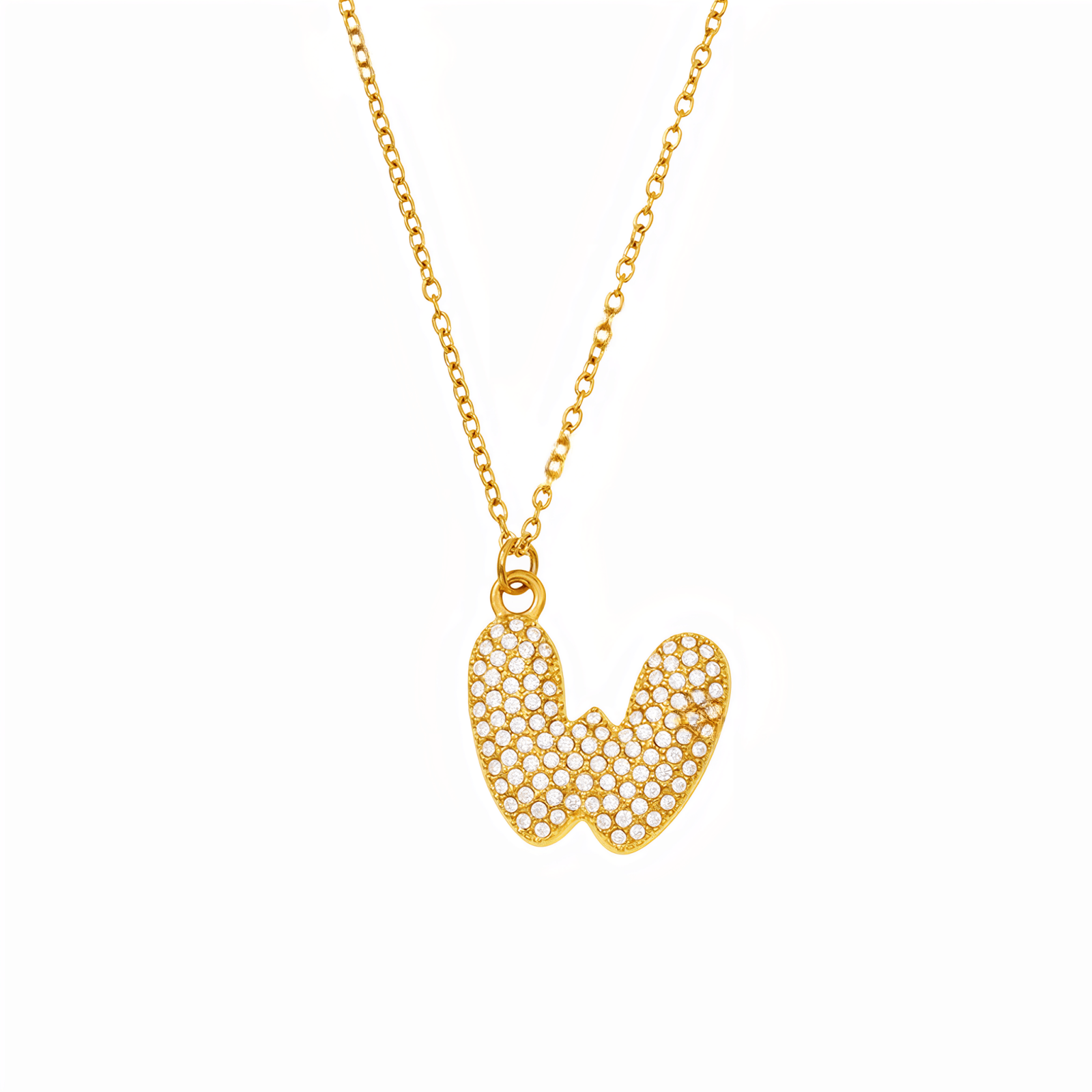 Collier pendentif lettre, plaqué or, bijou tendance initiale, modèle Paris