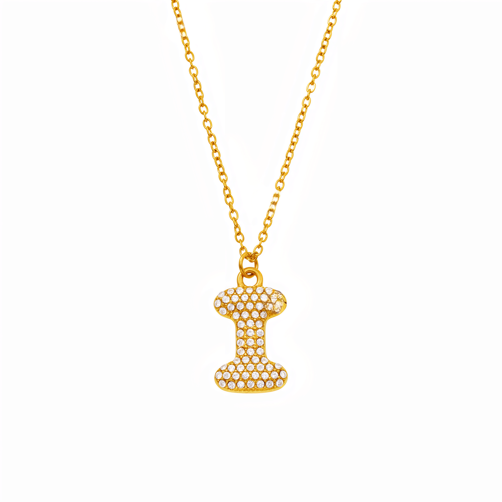 Collier pendentif lettre, plaqué or, bijou tendance initiale, modèle Paris