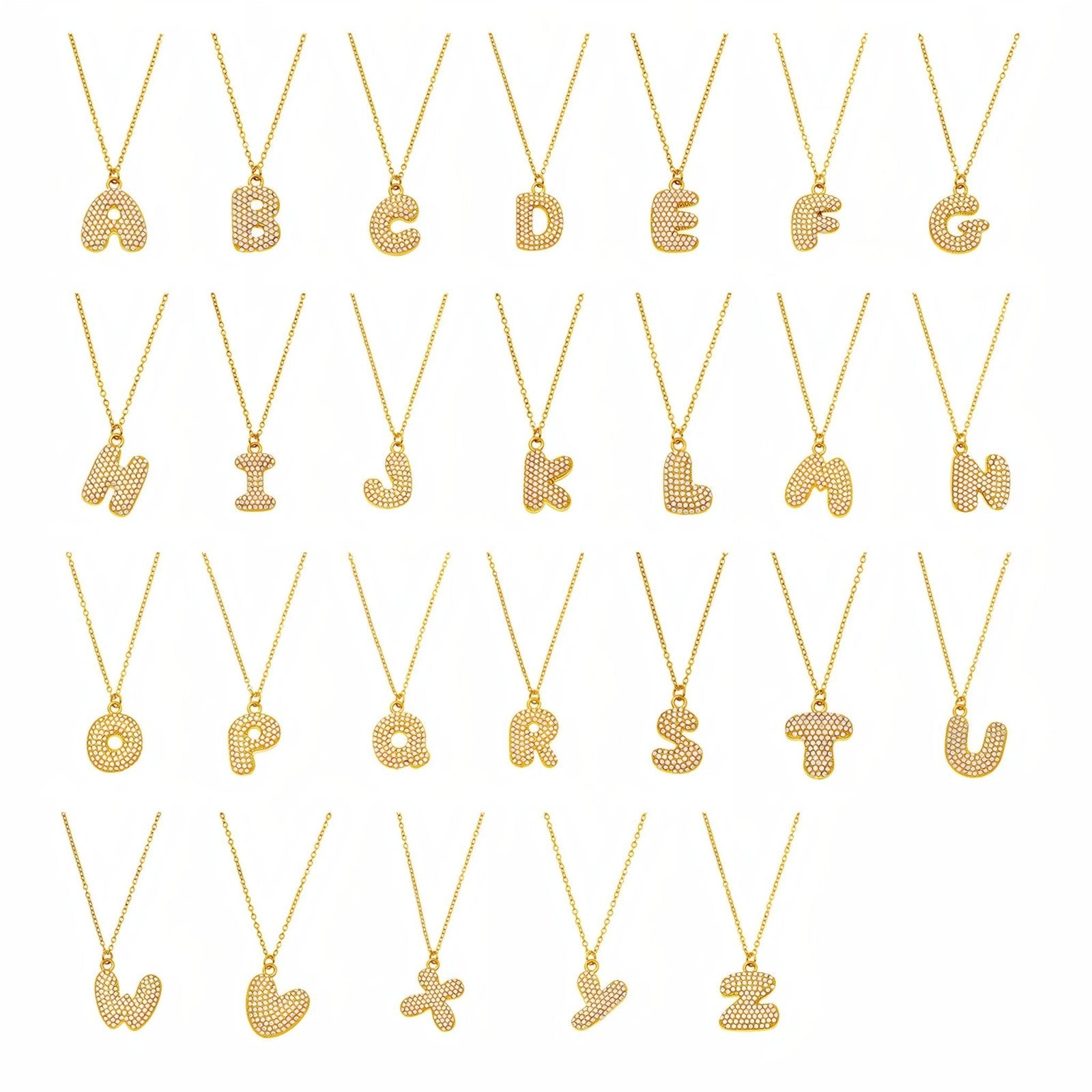 Collier pendentif lettre, plaqué or, bijou tendance initiale, modèle Paris