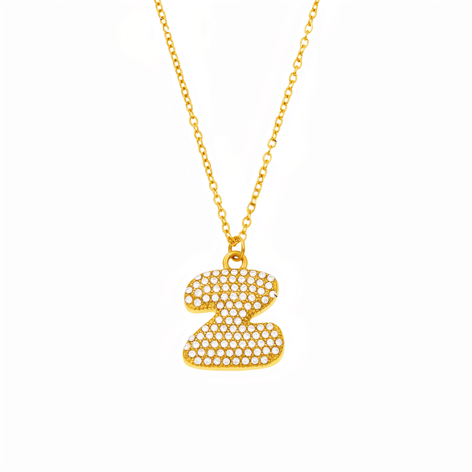 Collier pendentif lettre, plaqué or, bijou tendance initiale, modèle Paris