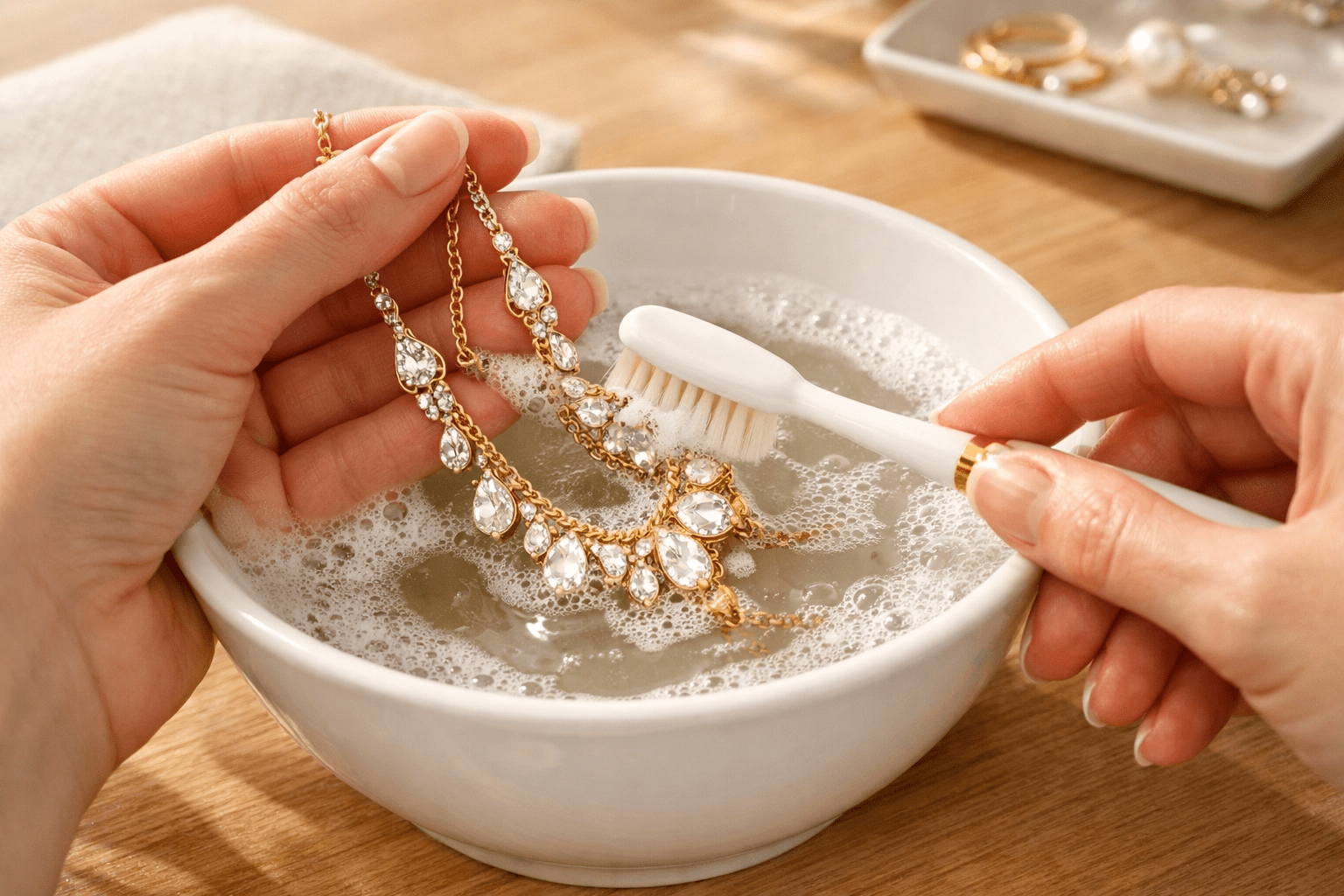 Comment nettoyer un collier en or ? Le guide complet pour un éclat éternel ! - La Boutique Du Collier