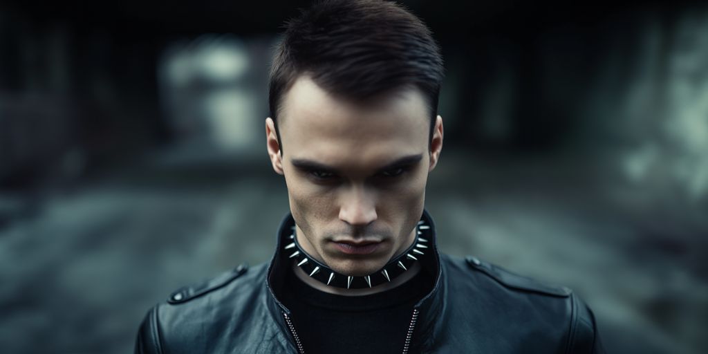 Collier Gothique Homme