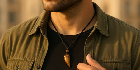 Colliers en Pierres Naturelles pour Homme