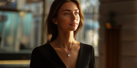 Collier Pierre de Lune Femme