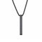 Collier pendentif géométrique pour homme, en acier inoxydable, style minimaliste