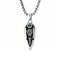 Collier pendentif flèche Valknut pour homme, en acier inoxydable, design viking avec symbole nordique sculpté