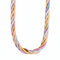 Collier serpent tressée pour femme, en acier inoxydable, style tendance