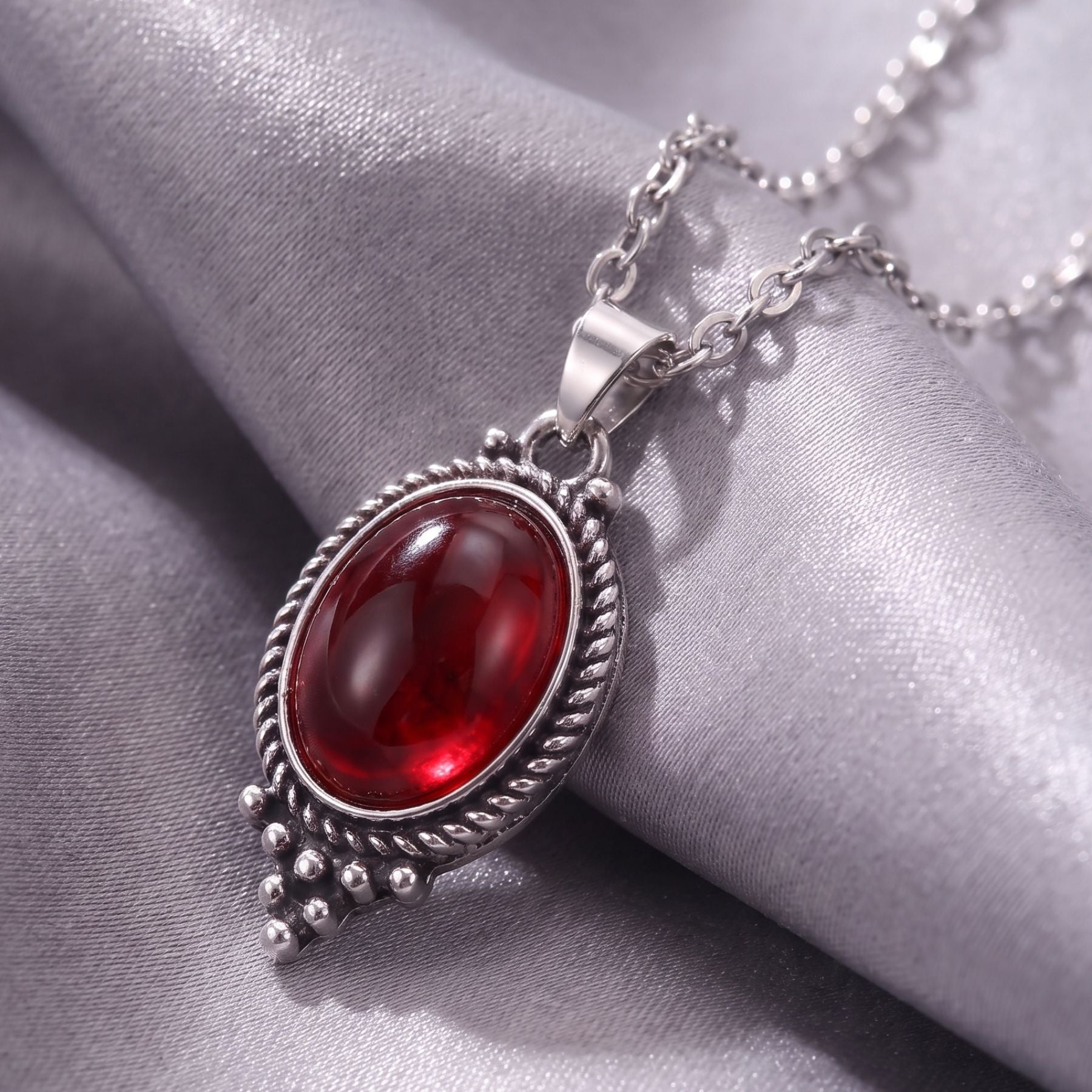 Vampir-Halskette für Damen aus Zinklegierung im Retro-Stil