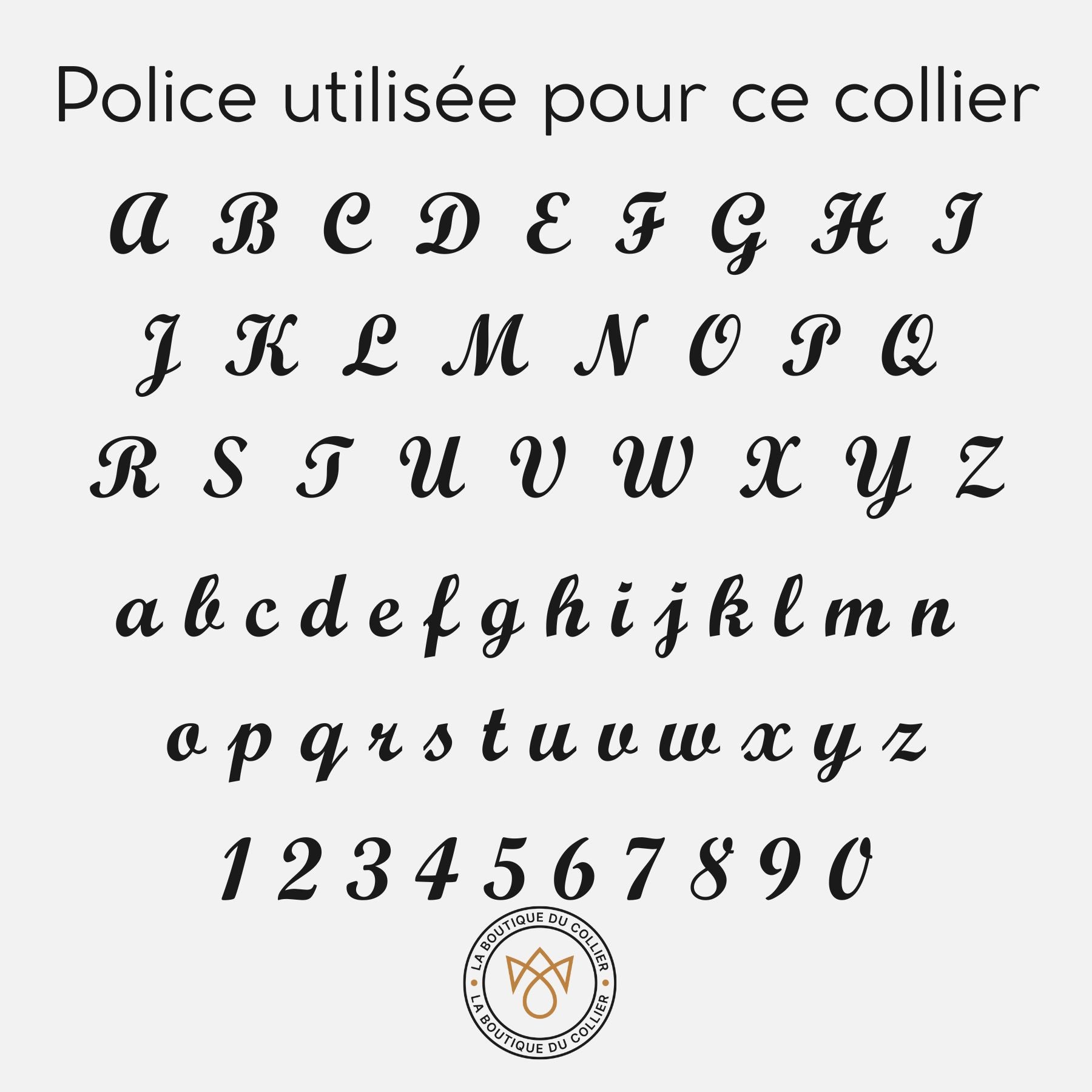 Collier infini personnalisé, avec deux prénoms, en acier inoxydable