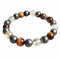 Bracelet Aurivane en œil de tigre, pyrite et citrine, symbole de réussite et de confiance