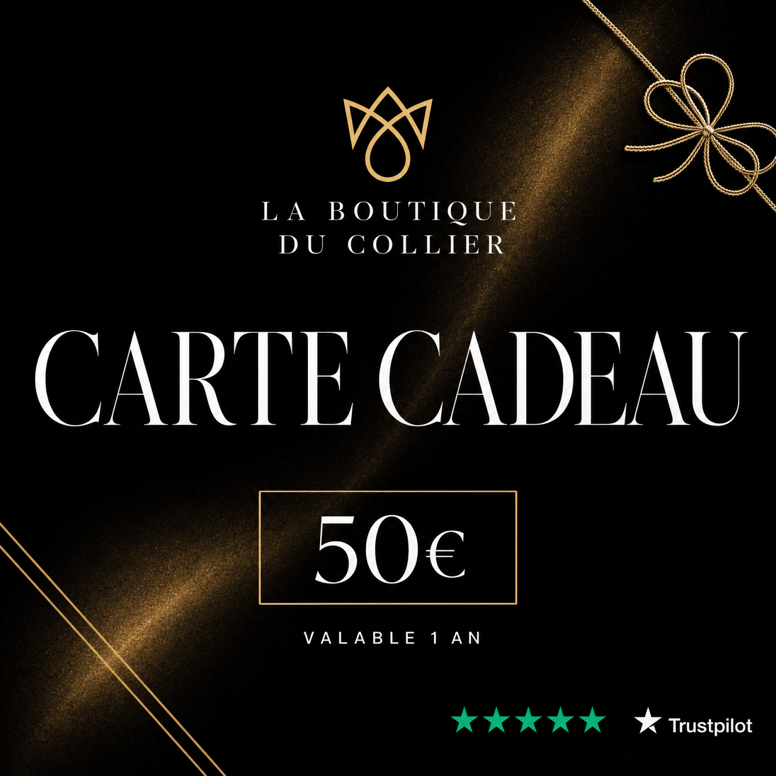 Carte-cadeau La Boutique Du Collier