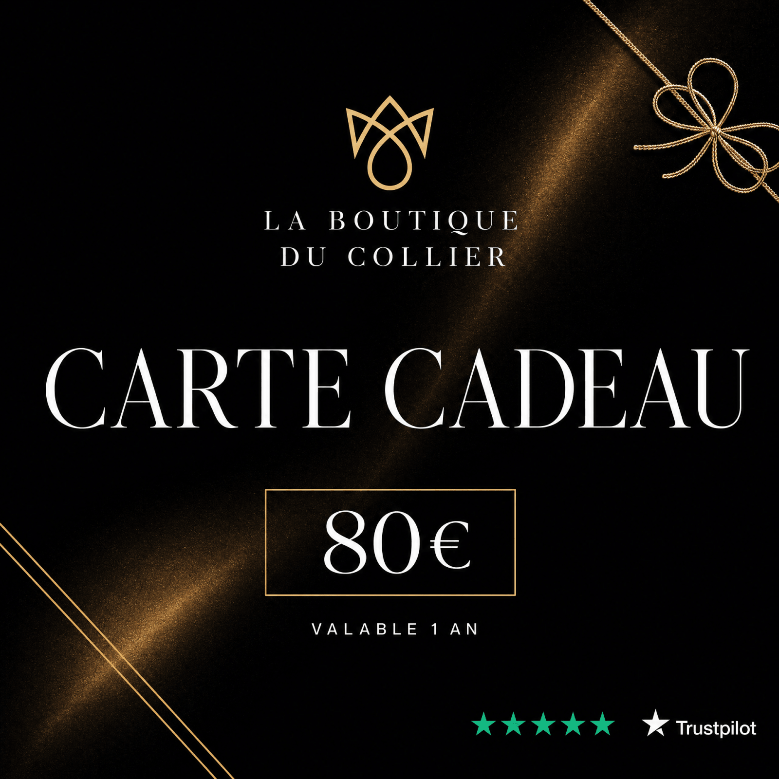 Carte-cadeau La Boutique Du Collier