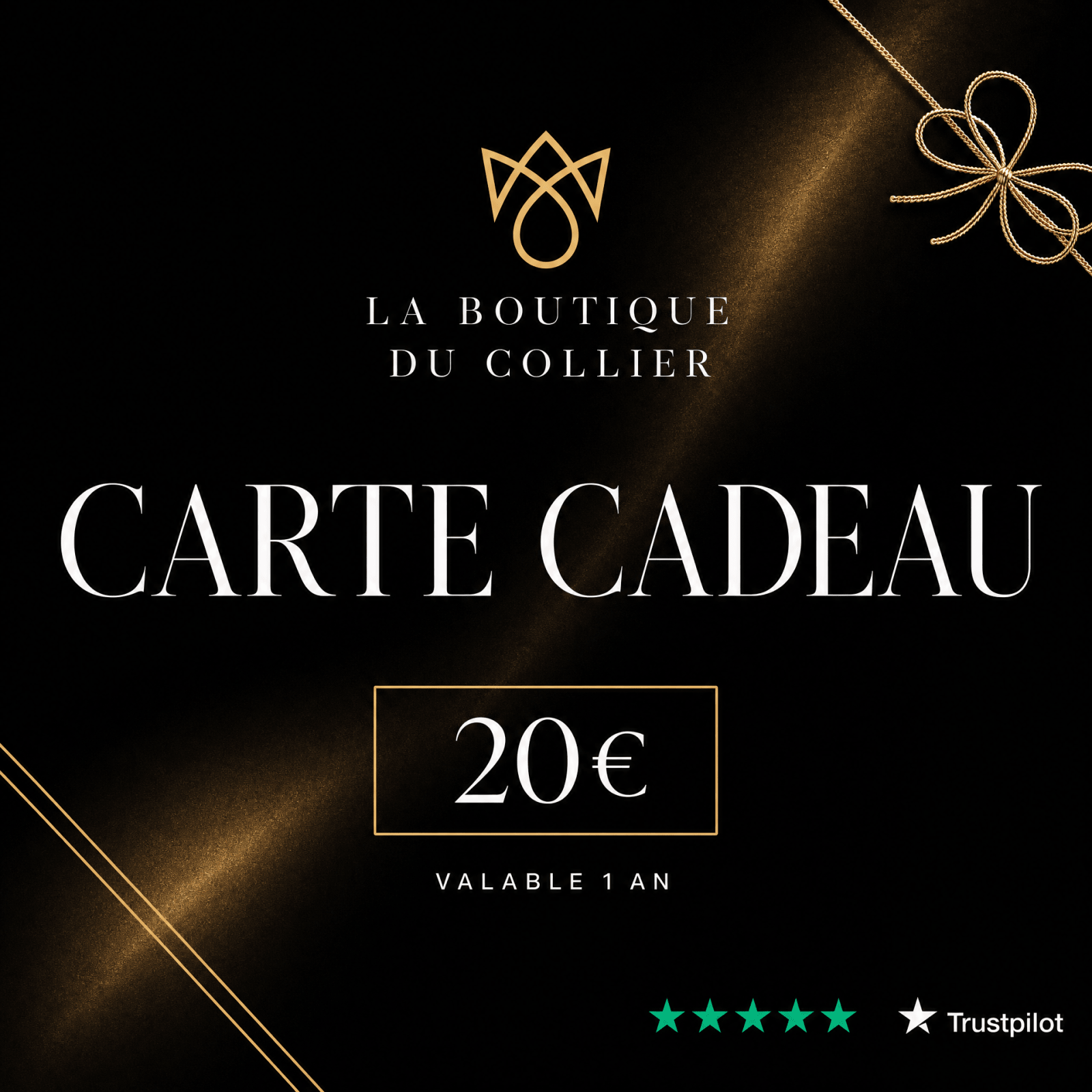Carte-cadeau La Boutique Du Collier