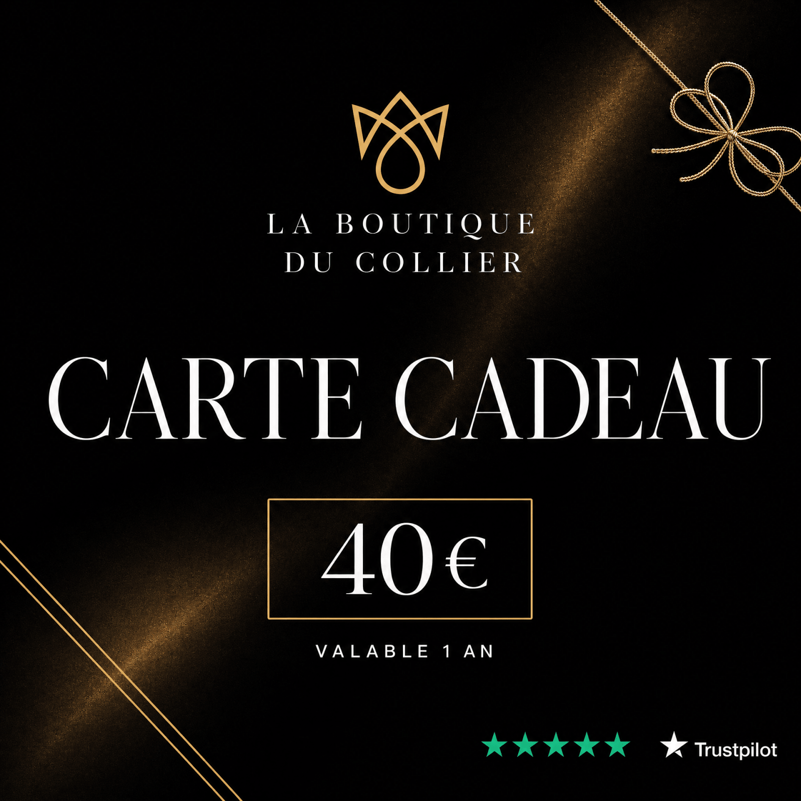 Carte-cadeau La Boutique Du Collier