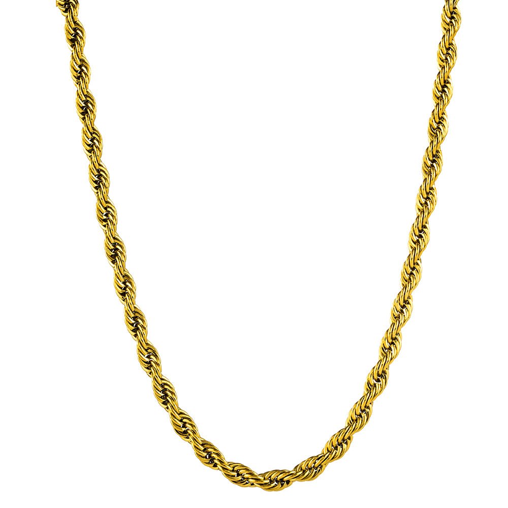 Chaine corde 6 mm en acier inoxydable, modèle Canyon