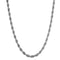 Chaine corde 6 mm en acier inoxydable, modèle Canyon