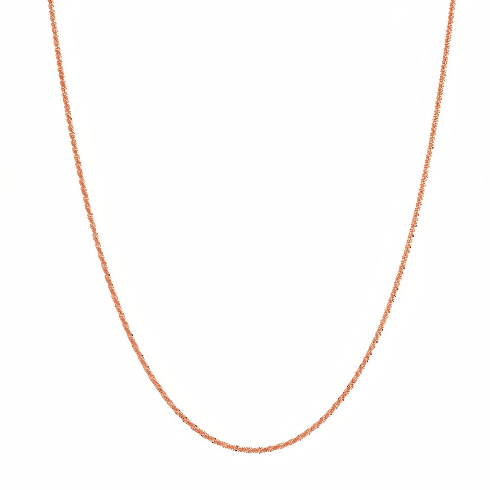 Chaine fine facettée, argent massif S925, éclat discret et chic, modèle Alondra