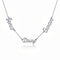 Collier à graver, 1 à 5 prénoms, en acier inoxydable 18K, modèle Memories