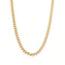 Collier acier inoxydable plaqué or 18K, perles nacrées serties, modèle Georgina