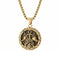 Collier Anubis avec croix Ankh pour homme, en acier inoxydable, inspiré de l’Égypte antique