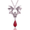 Collier chauve-souris pour femme, en alliage de zinc, style gothique