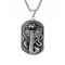 Collier cobra pour homme, en acier inoxydable argenté, pendentif serpent en relief au style imposant