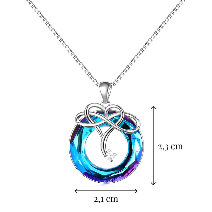 Collier pendentif soleil, acier inoxydable et zircon