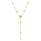 Collier cravate pour femme, avec tête de panthère sertie de zircons, en acier inoxydable plaqué or