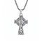 Collier croix celtique pour homme, en acier inoxydable, style viking