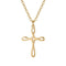 Collier croix infini pour femme, en argent 925, style minimaliste