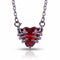 Collier dark romance gothique pour femme, en alliage de zinc